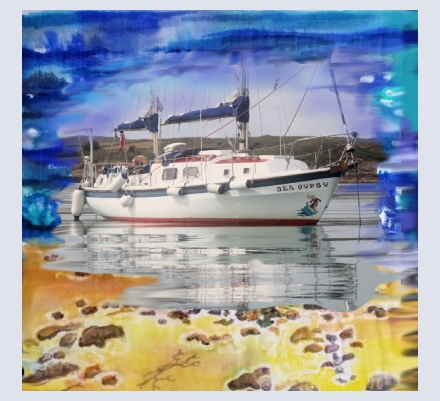 Pauline Little - Artist based in Tredavoe, Cornwall