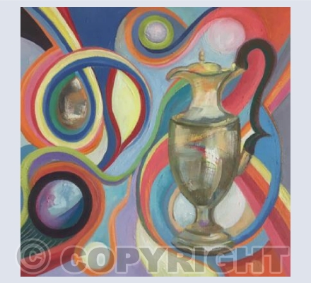 Silver coffee pot