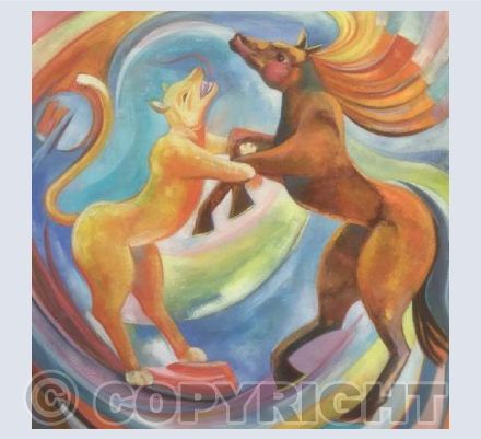 Joyful dance