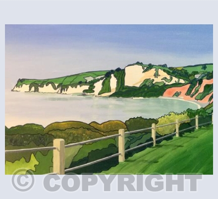 Seaton towards Beer Cliffs