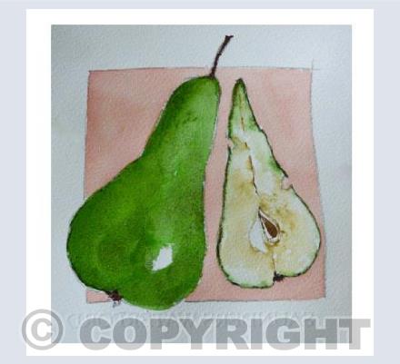 What a pear!