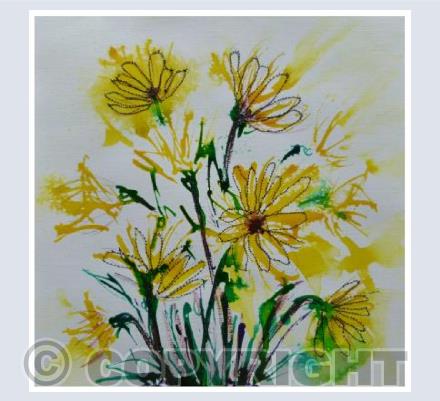 Yellow daisies