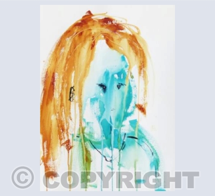 Blue girl
