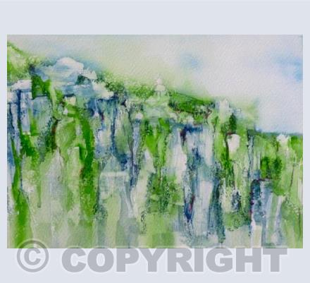 Rugged Italian landscape