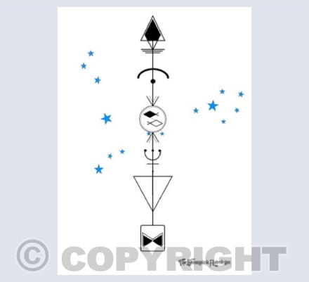 Geometric  Pisces