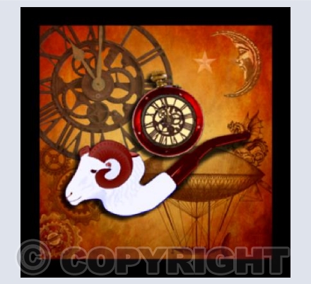 Steampunk Bronze Aries