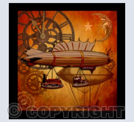 Steampunk Bronze Libra