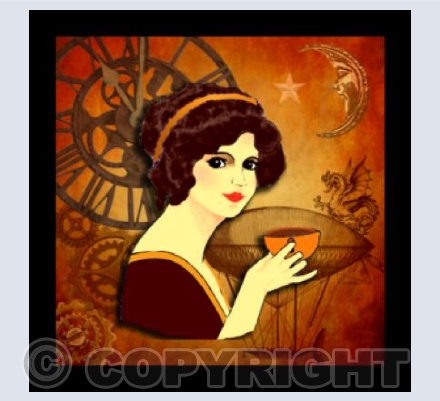 Steampunk Bronze Virgo Female