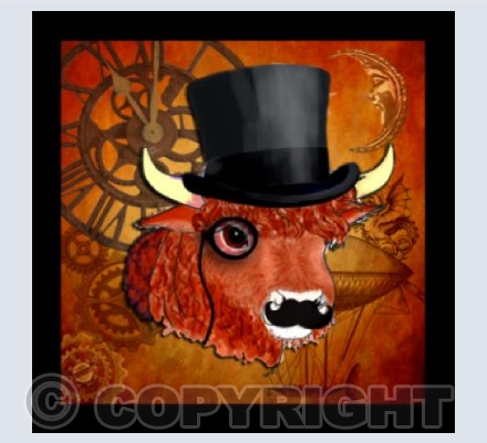 Steampunk Bronze Taurus