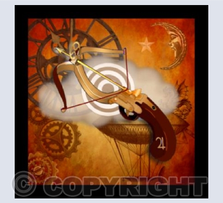 Steampunk Bronze Sagittarius