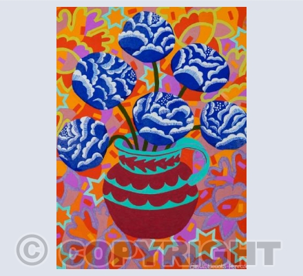 BLUE ROSES