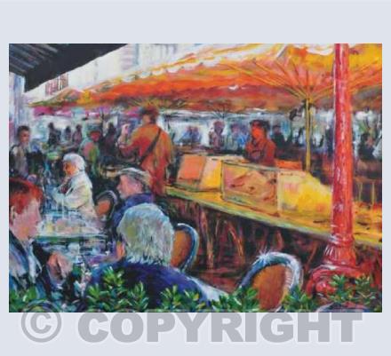 Espalion market, France