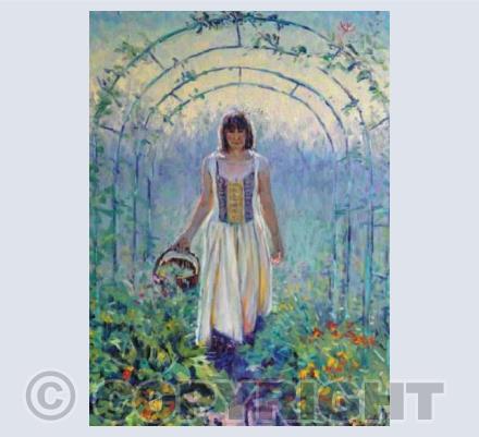 Rosie, morning light