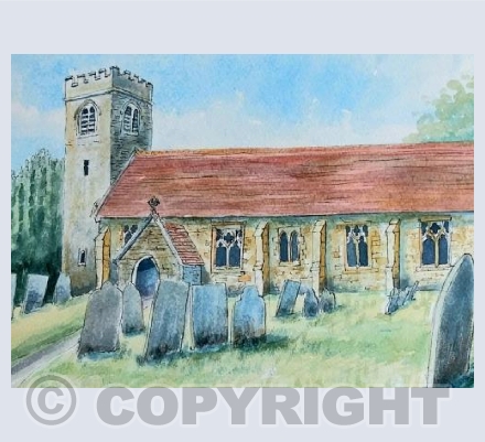 Syerston church Nottinghamshire 