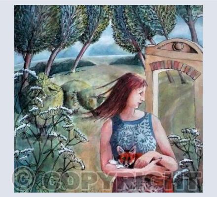 Girl With Fox