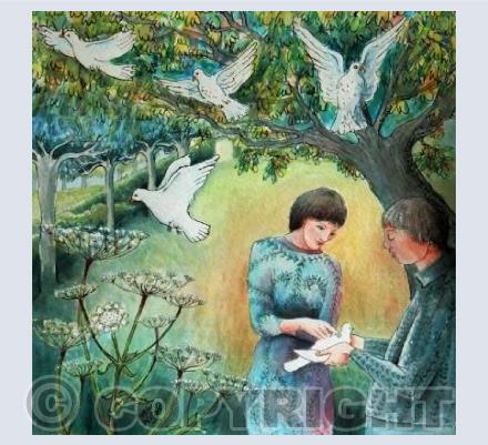 Garden of doves
