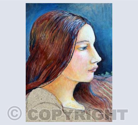 portait of a young girl