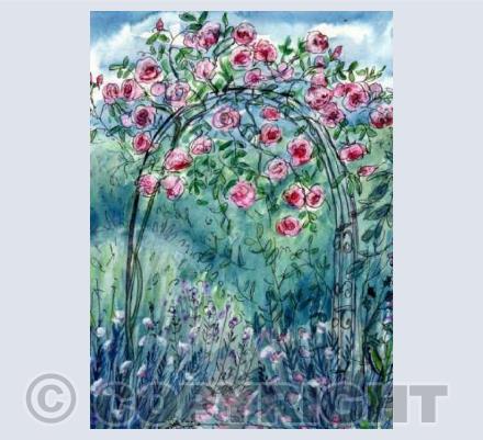 Rose arch
