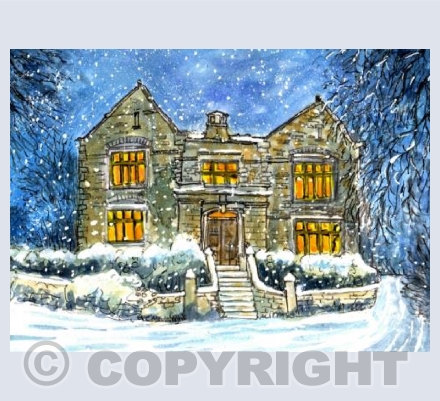 Bamford Quaker Community in winter