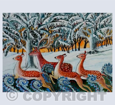 Running of the deer
