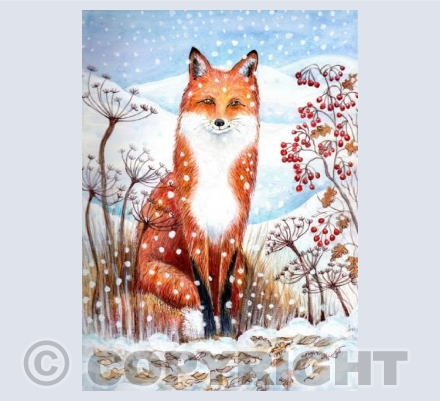 Fox In The Snow