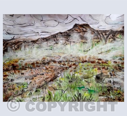 Hot Springs and bubbling mud pits, Iceland