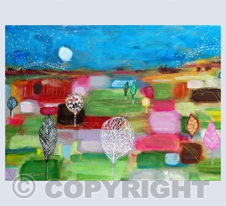 Imagined Landscape, colour fields