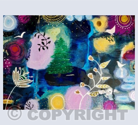 Magical Christmas tree