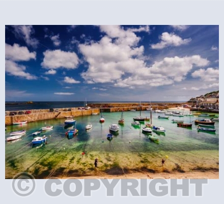 Mousehole Blue Sky