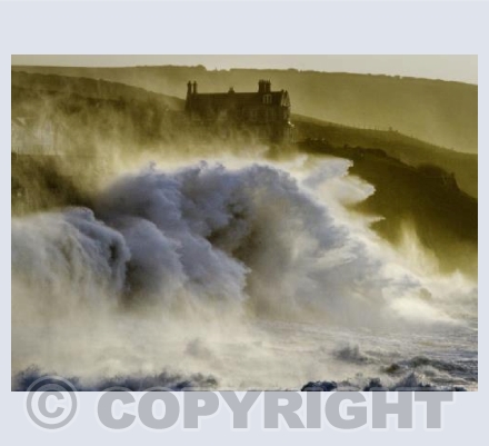 Porthleven - Storm Hercules