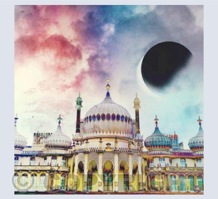 Pavilion eclipse. 