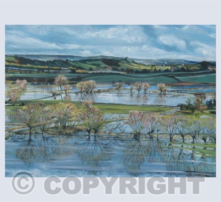 From Burrow Mump to Middlezoy