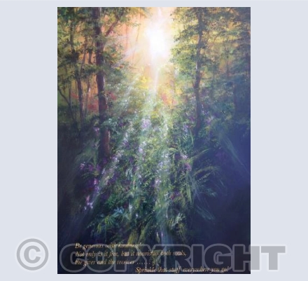 Morning Sunlight, dancing Sunbeams