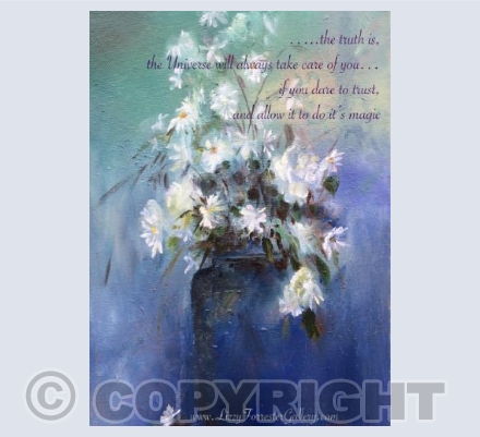 Inspiring words.. Daisies 