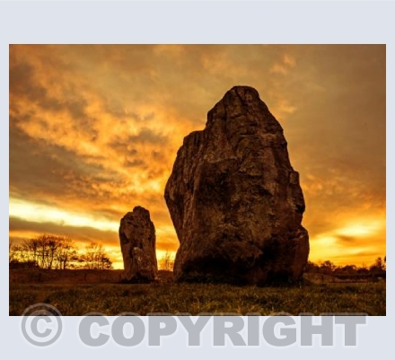 Avebury Sunset