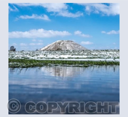 Silbury Winter Reflections
