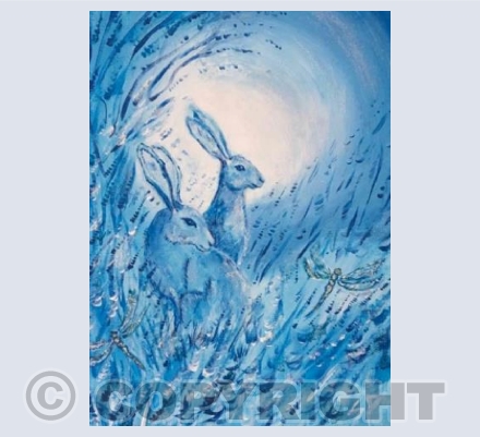 Blue Hare Moon