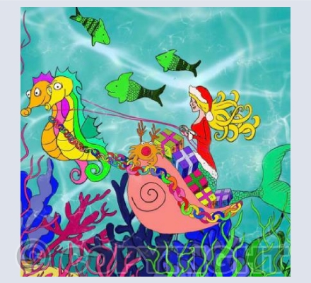 Mermaid Sleigh