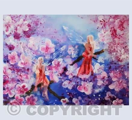 Fairies In Blossom