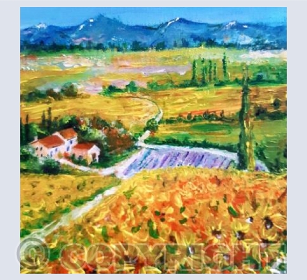 Sunflower Landscape