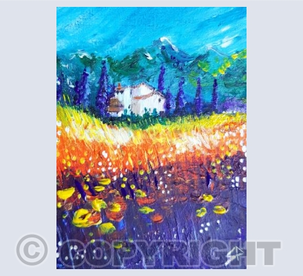 Lavender Landscape