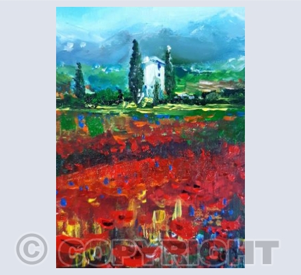 Poppy Landscape