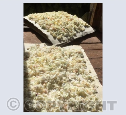 Linen Drying in the Loft 