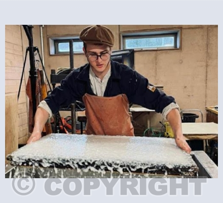 Kieren at the vat 