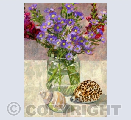 Flowers in a Jamjar