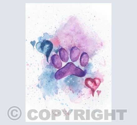 Paw Prints on My Heart