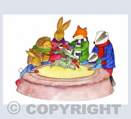 Calne Pigs at Winter