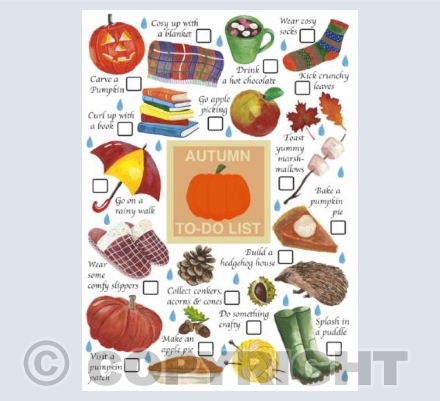 Autumn To Do List