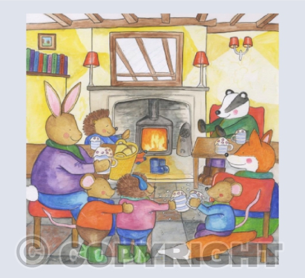 November in Corsham Card