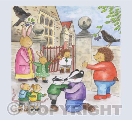 September in Corsham Card